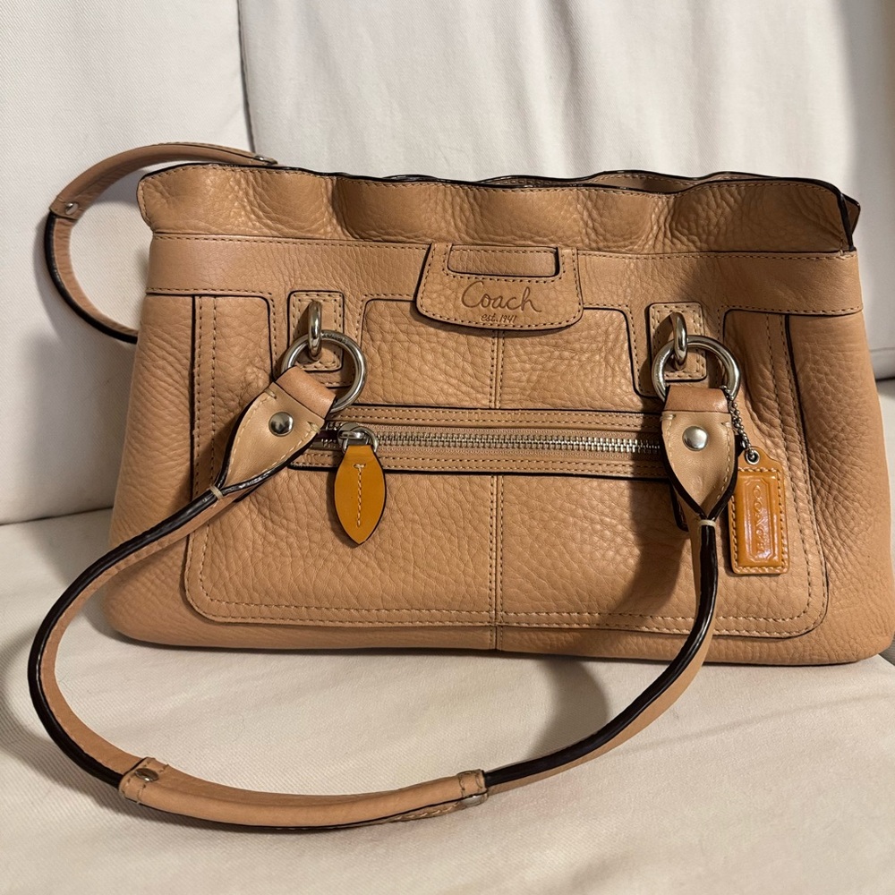 Coach Penelope Pebbled Leather Purse Bag